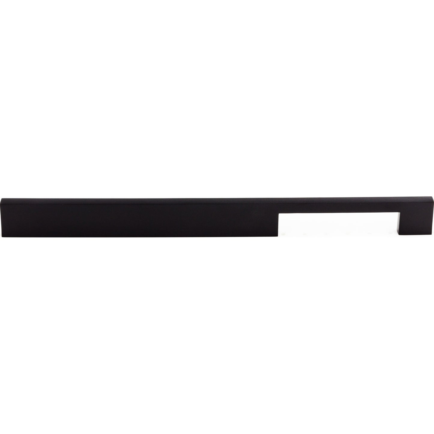 TOP KNOBS TK25BLK Linear 12" Center to Center Bar Pull - Flat Black