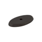 TOP KNOBS M1442 Aspen Oval Knob Backplate - Medium Bronze