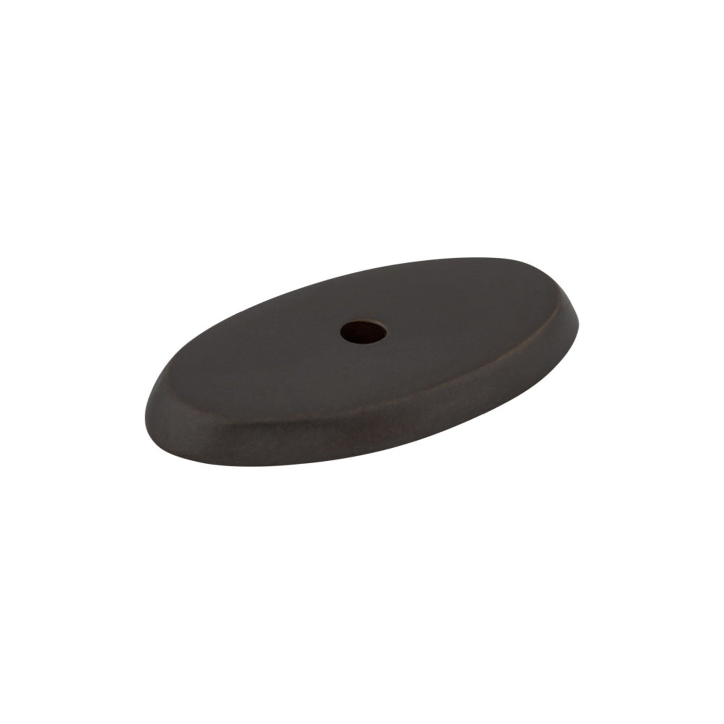 TOP KNOBS M1442 Aspen Oval Knob Backplate - Medium Bronze