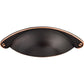 TOP KNOBS M1659 Arendal 2 1/2" Center to Center Cup/Bin Pull - Tuscan Bronze