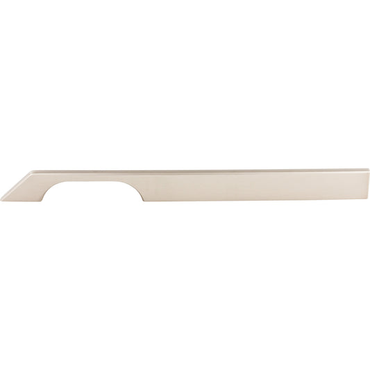 TOP KNOBS TK16BSN Tapered 12" Center to Center Bar Pull - Brushed Satin Nickel