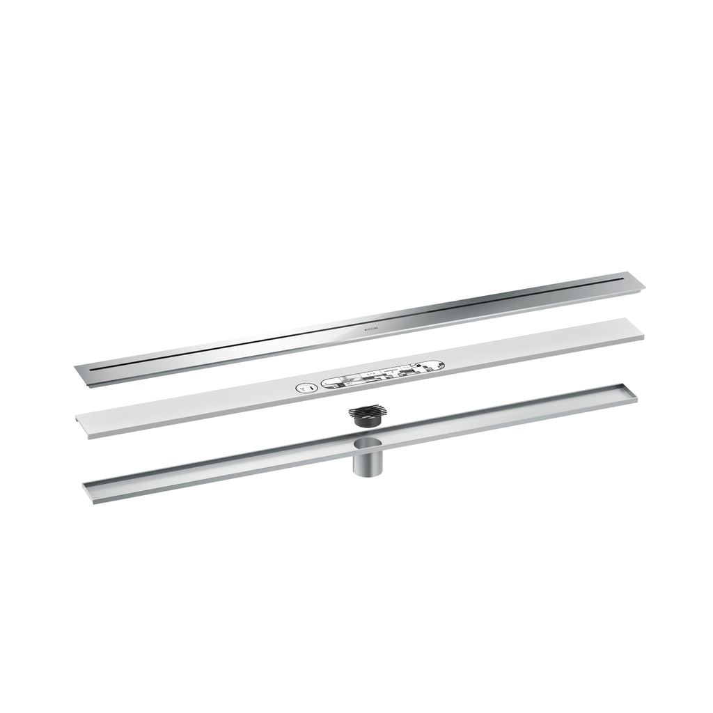 AXOR 42523001 Drains Floor Installation 39 3/8" - Chrome