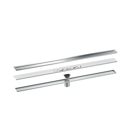 AXOR 42523001 Drains Floor Installation 39 3/8" - Chrome
