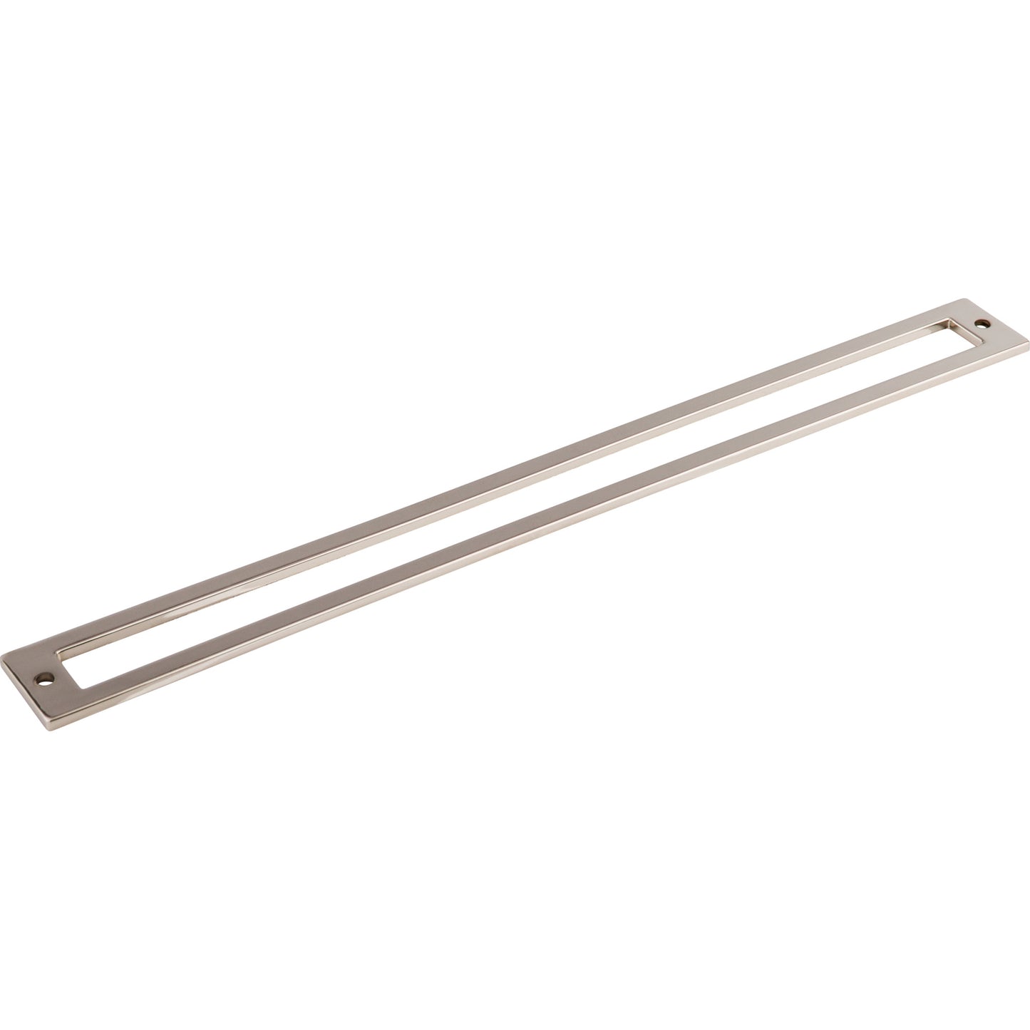 TOP KNOBS TK929PN Hollin Pull Backplate - Polished Nickel