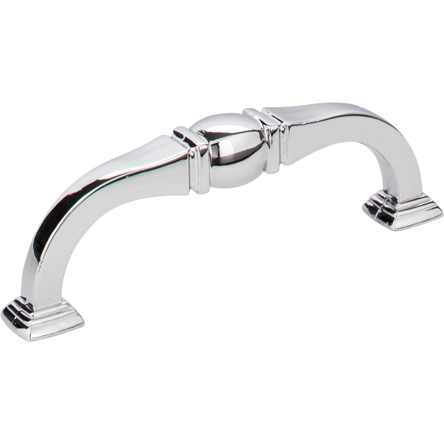 JEFFREY ALEXANDER 188-96PC Katharine 96 mm Center-to-Center Bar Pull , Polished Chrome