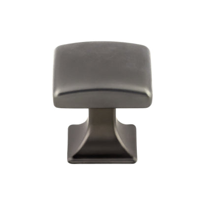 TOP KNOBS TK721AG Contour 1 1/8" Length Square Knob - Ash Gray
