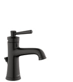 HANSGROHE 04773670 Joleena Single-Hole Faucet 100 with Pop-Up Drain, 0.5 GPM - Matte Black