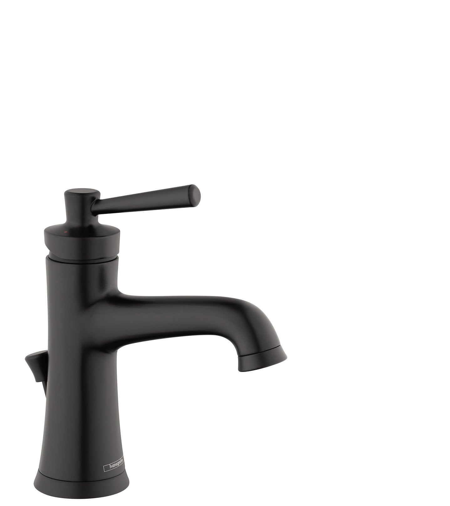 HANSGROHE 04773670 Joleena Single-Hole Faucet 100 with Pop-Up Drain, 0.5 GPM - Matte Black