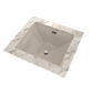 TOTO LT624G#03 Legato Rectangular Undermount Bathroom Sink with CEFIONTECT , Bone