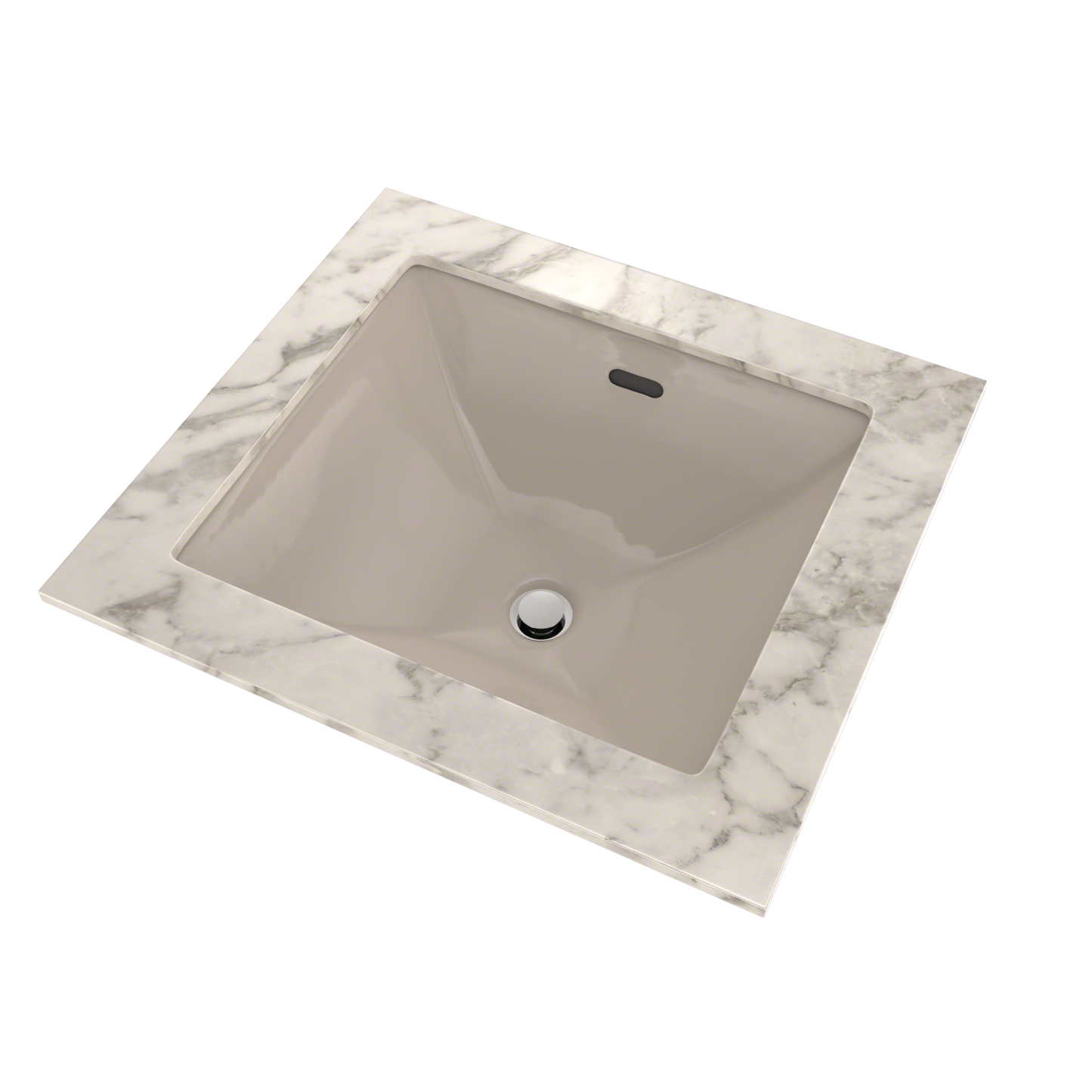 TOTO LT624G#03 Legato Rectangular Undermount Bathroom Sink with CEFIONTECT , Bone