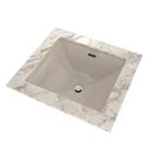 TOTO LT624G#03 Legato Rectangular Undermount Bathroom Sink With Cefiontect - Bone