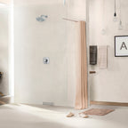 HANSGROHE 04911000 Croma Select E Pressure Balance Shower Set with Rough, 2.0 GPM - Chrome