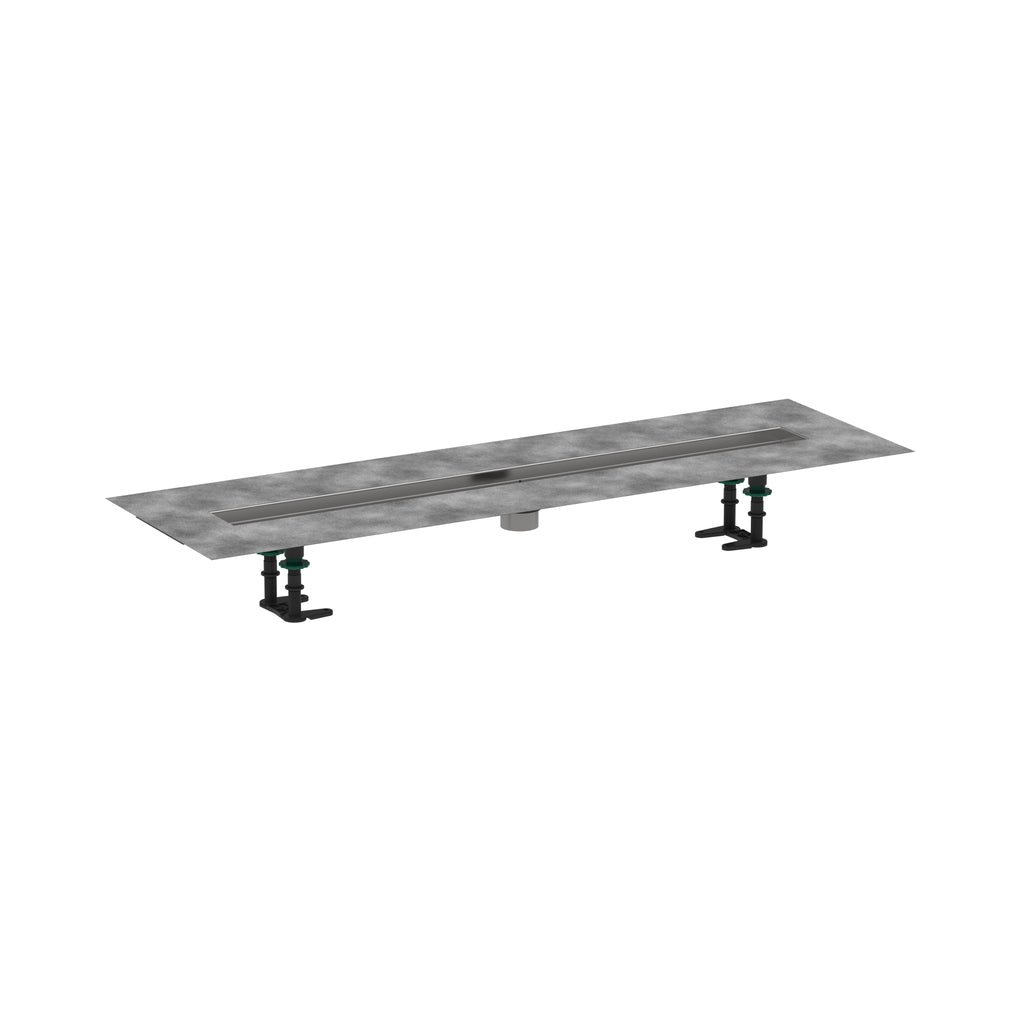 HANSGROHE 56013181 RainDrain 2" outlet 35 1/4" (900mm) - Brushed Stainless Steel