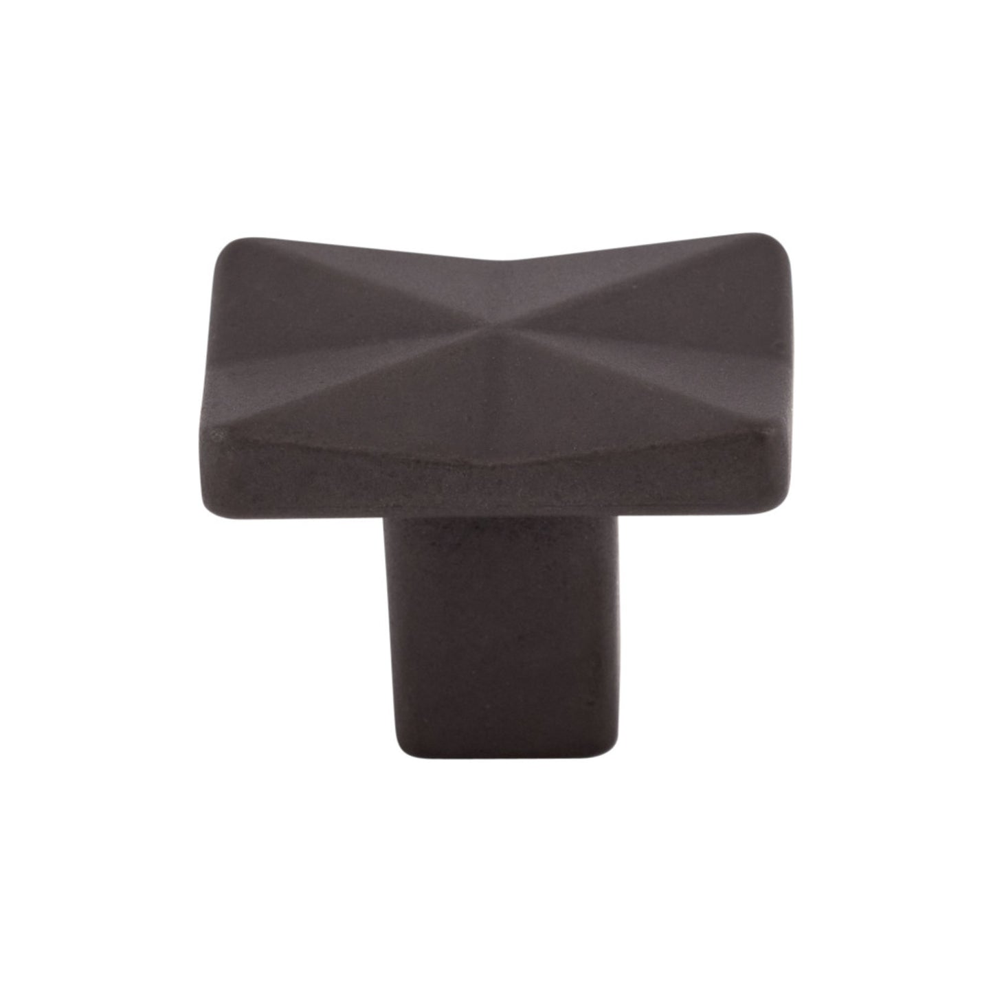 TOP KNOBS TK560SAB Quilted 1 1/4" Length Rectangle Knob - Sable