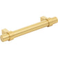 JEFFREY ALEXANDER 596BG Key Grande 96 mm Center-to-Center Bar Pull - Brushed Gold