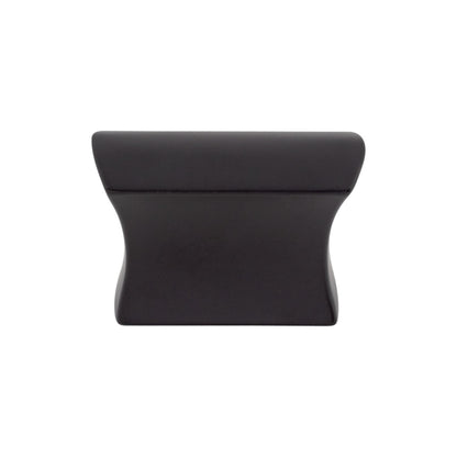 TOP KNOBS TK551BLK Glacier 1 1/2" Length Rectangle Knob - Flat Black