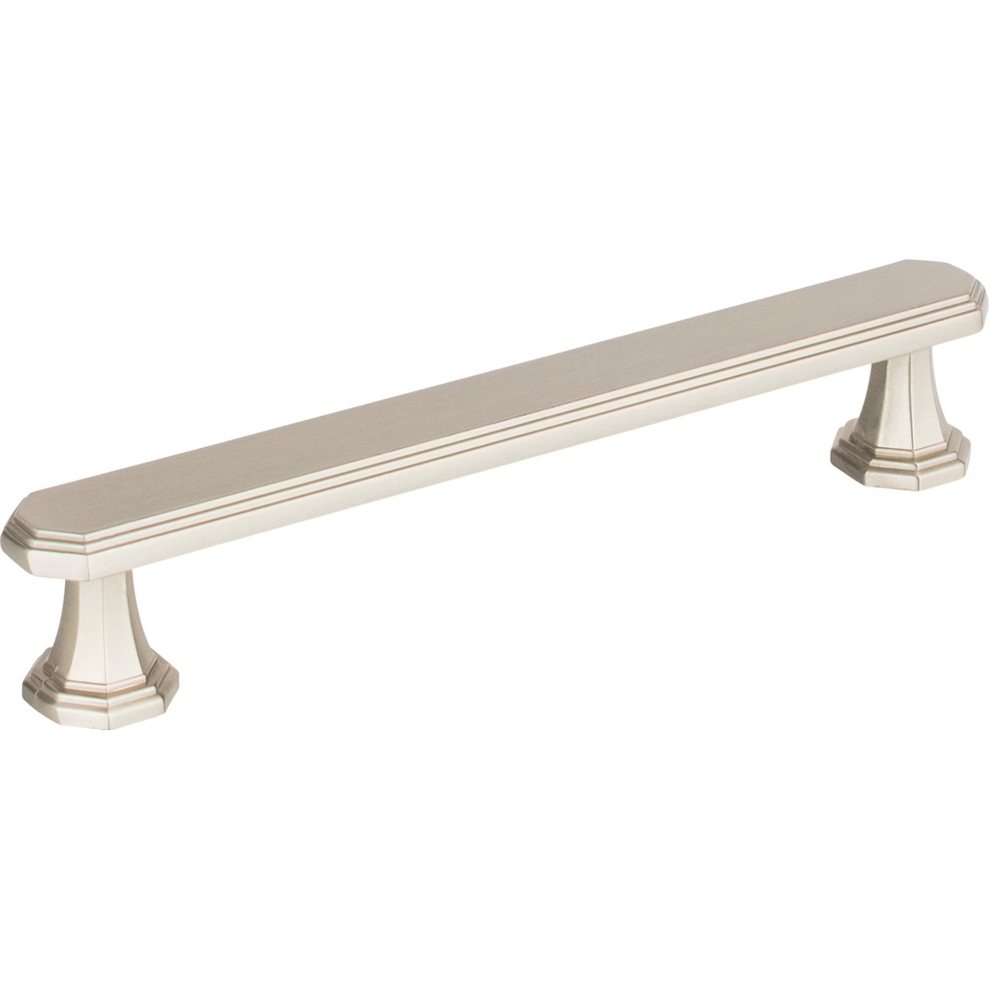 ATLAS 348-BRN Dickinson 5 1/16" Center to Center Bar Pull - Brushed Nickel