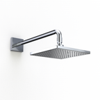 TOTO TBW08002U1#CP G Series 2.5 Gpm Single Spray 10 Inch Square Showerhead With Comfort Wave - Polished Chrome