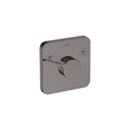 AXOR 45772341 ONE Showerhead Diverter Trim - Brushed Black Chrome