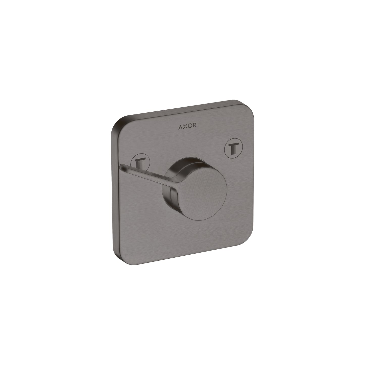AXOR 45772341 ONE Showerhead Diverter Trim - Brushed Black Chrome
