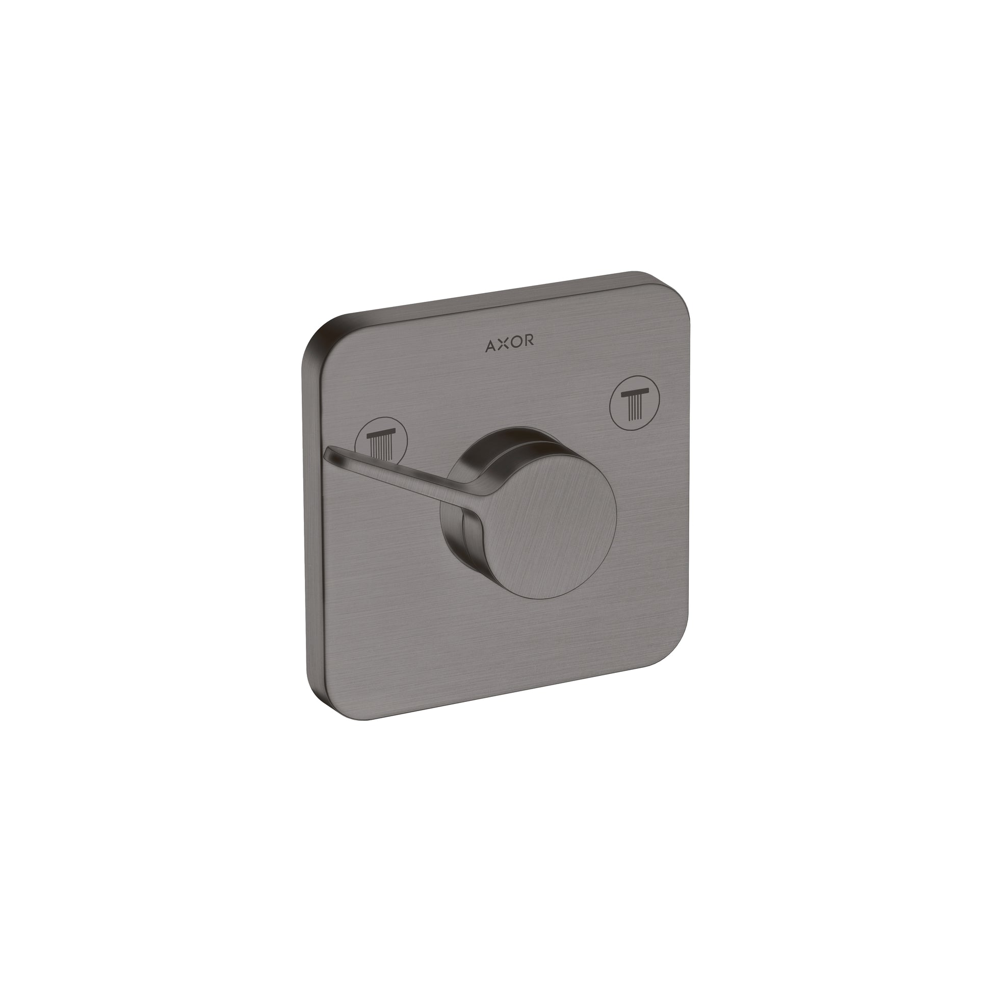 AXOR 45772341 ONE Showerhead Diverter Trim - Brushed Black Chrome