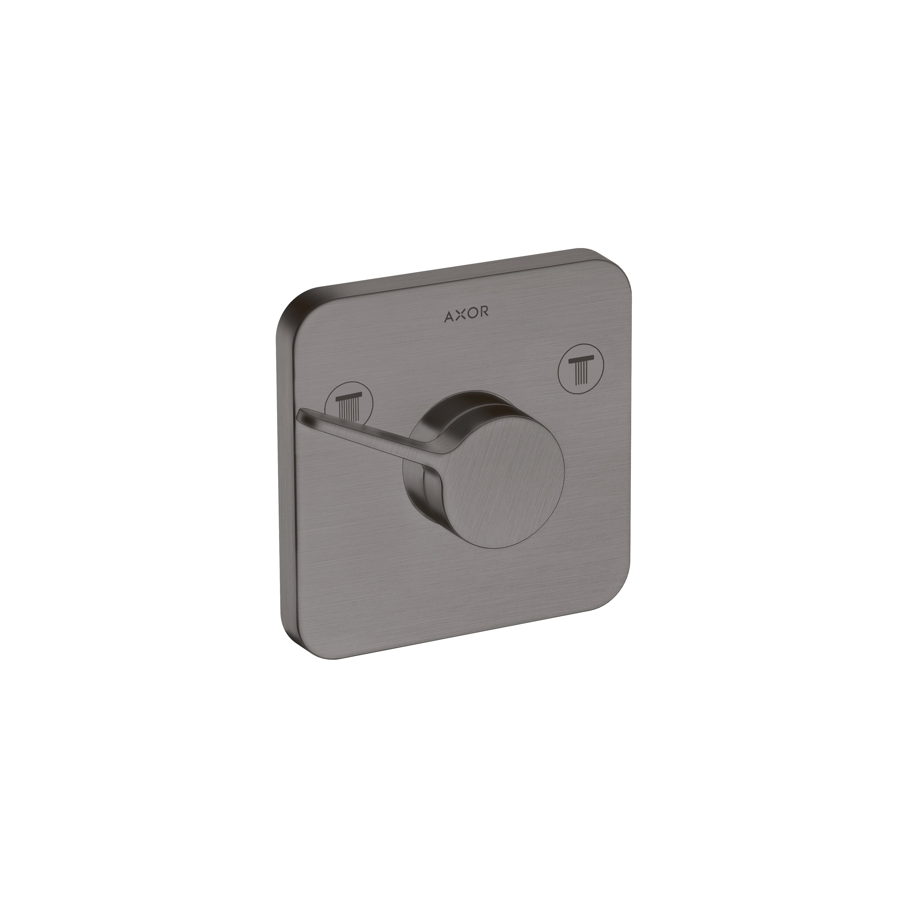 AXOR 45772341 ONE Showerhead Diverter Trim - Brushed Black Chrome