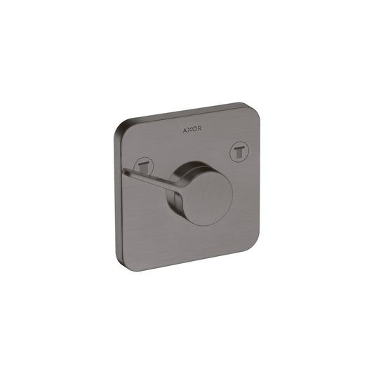 AXOR 45772341 ONE Showerhead Diverter Trim - Brushed Black Chrome