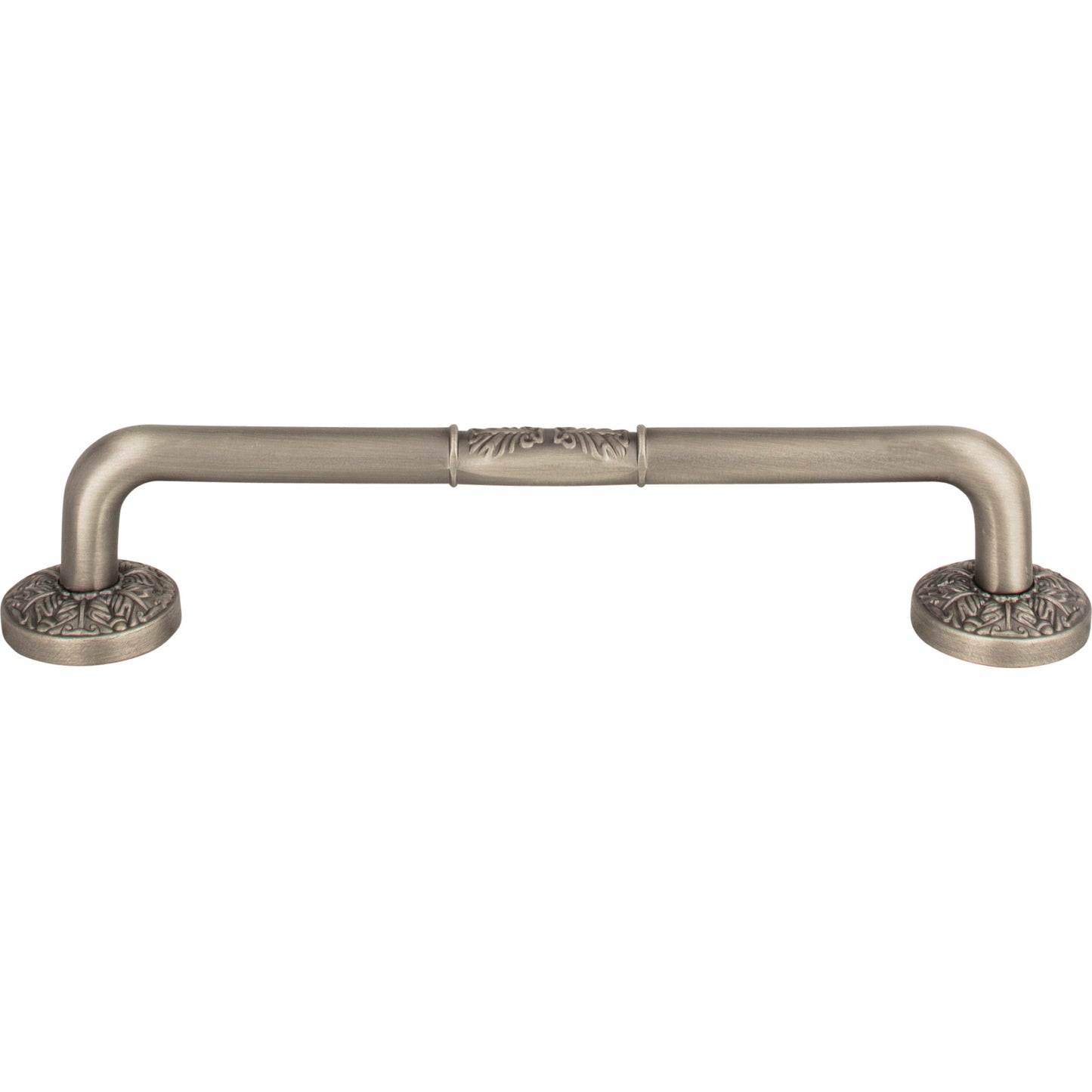 ATLAS 277-P Hammered Medallion 5" Center to Center Bar Pull , Pewter