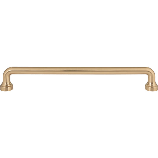 ATLAS A646-WB Malin 12" Center to Center Appliance Pull - Warm Brass