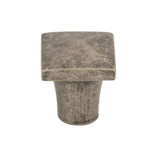 TOP KNOBS M1505 Aspen 3/4" Length Square Knob - Silicon Bronze Light