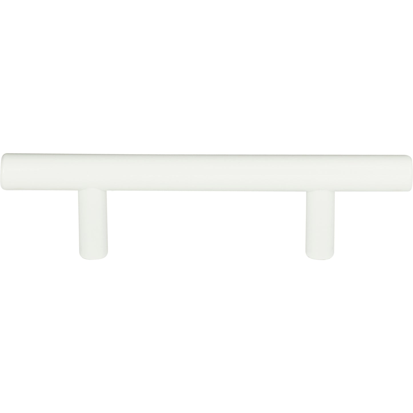 ATLAS A837-WG Skinny Linea 3" Center to Center Bar Pull , High White Gloss