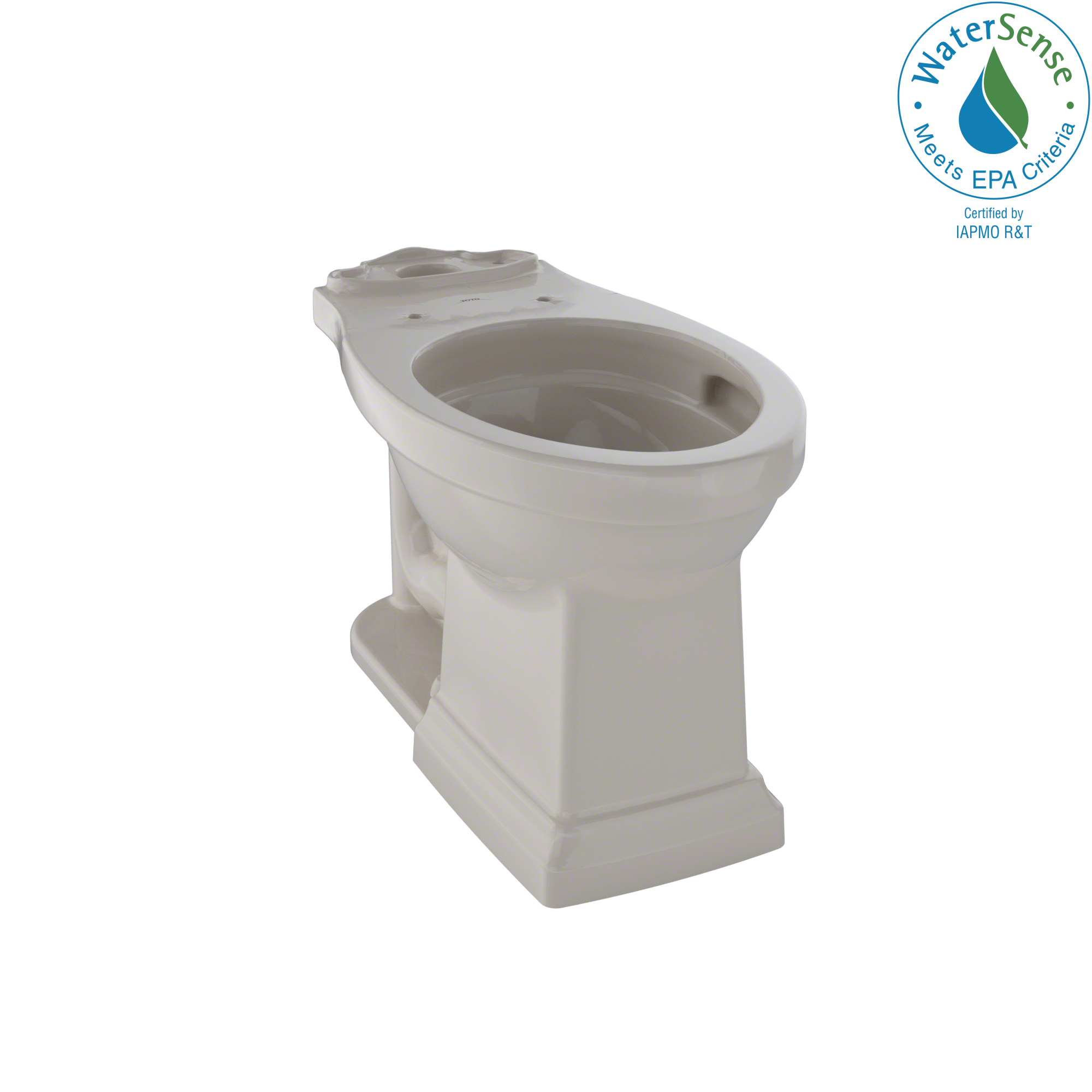 TOTO C404CUFG#03 Promenade Ii Universal Height Toilet Bowl With Cefiontect - Bone