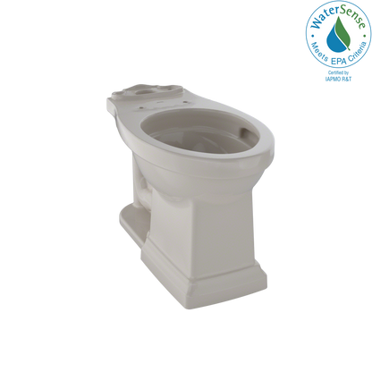 TOTO C404CUFG#03 Promenade Ii Universal Height Toilet Bowl With Cefiontect - Bone