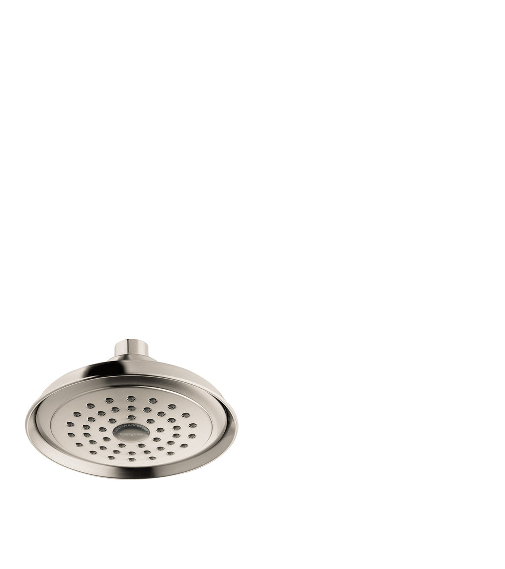 HANSGROHE 04781820 Joleena Showerhead 150 1-Jet, 1.5 GPM - Brushed Nickel