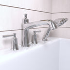 HANSGROHE 04777000 Joleena 4-Hole Roman Tub Set Trim with 1.75 GPM Handshower - Chrome