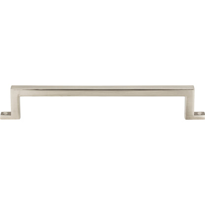 ATLAS 387-BRN Campaign 6 5/16" Center to Center Bar Pull - Brushed Nickel