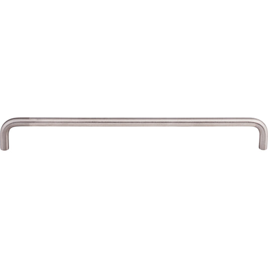 TOP KNOBS SS28 Bent Bar (8mm Diameter) 8 13/16" Center to Center Bar Pull - Stainless Steel