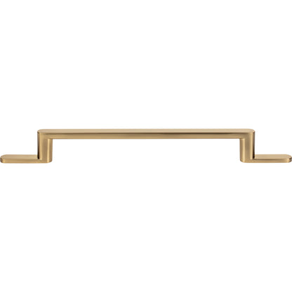 ATLAS A504-WB Alaire 7 9/16" Center to Center Bar Pull - Warm Brass