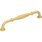 JEFFREY ALEXANDER 658-160BG Tiffany 160 mm Center-to-Center Bar Pull - Brushed Gold