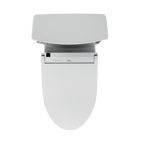 TOTO MW9643084CEFG#01 Washlet+ Soiree Elongated 1.28 Gpf Universal Height Toilet With C5 Bidet Seat - Cotton White