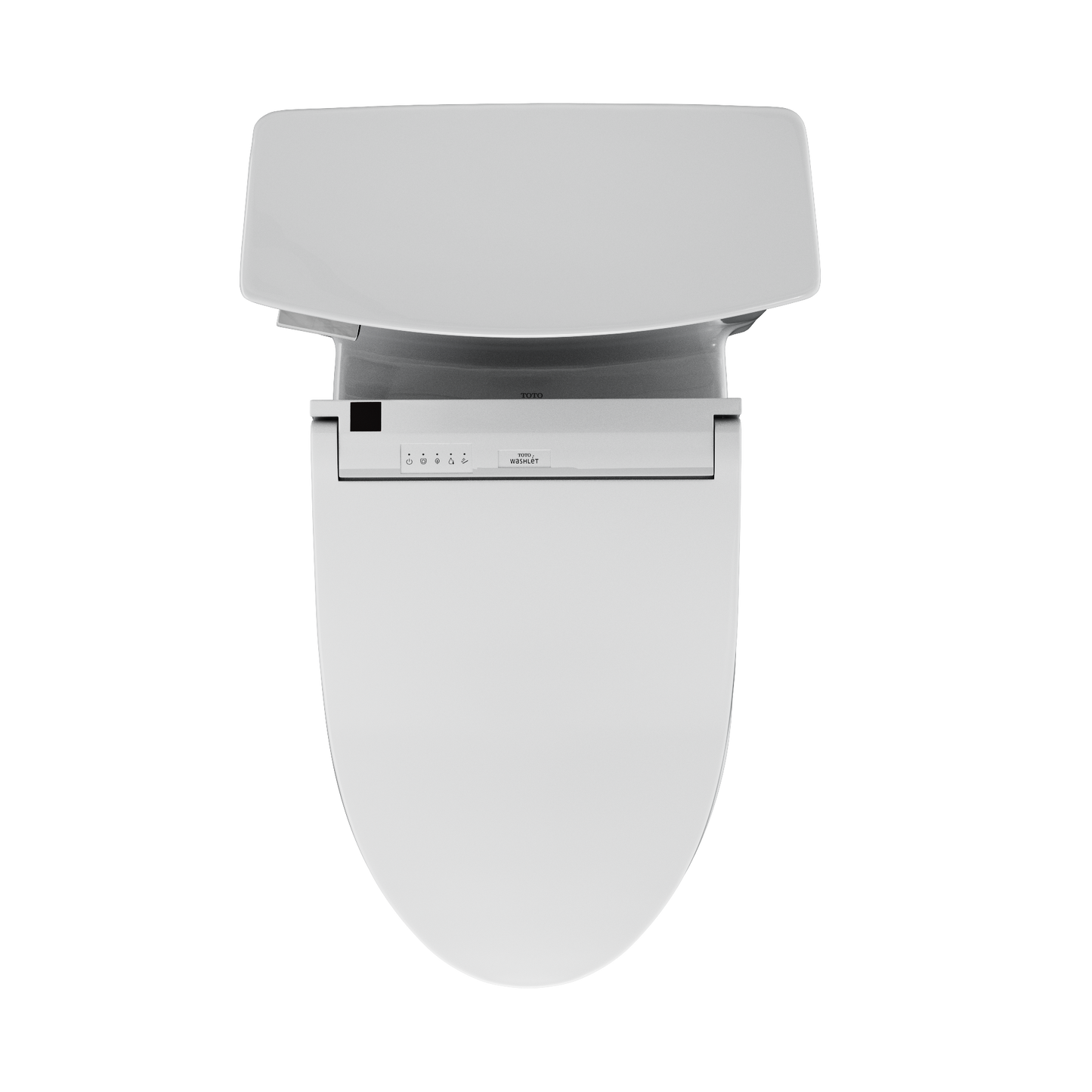 TOTO MW9643084CEFG#01 Washlet+ Soiree Elongated 1.28 Gpf Universal Height Toilet With C5 Bidet Seat - Cotton White