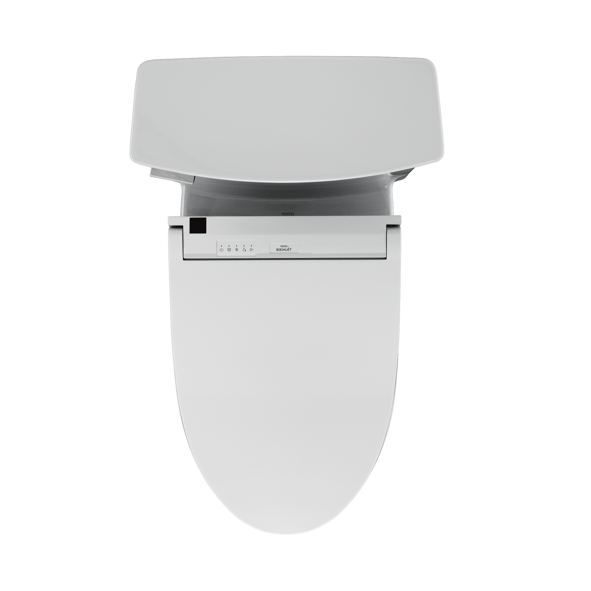 TOTO MW9643084CEFG#01 Washlet+ Soiree Elongated 1.28 Gpf Universal Height Toilet With C5 Bidet Seat - Cotton White