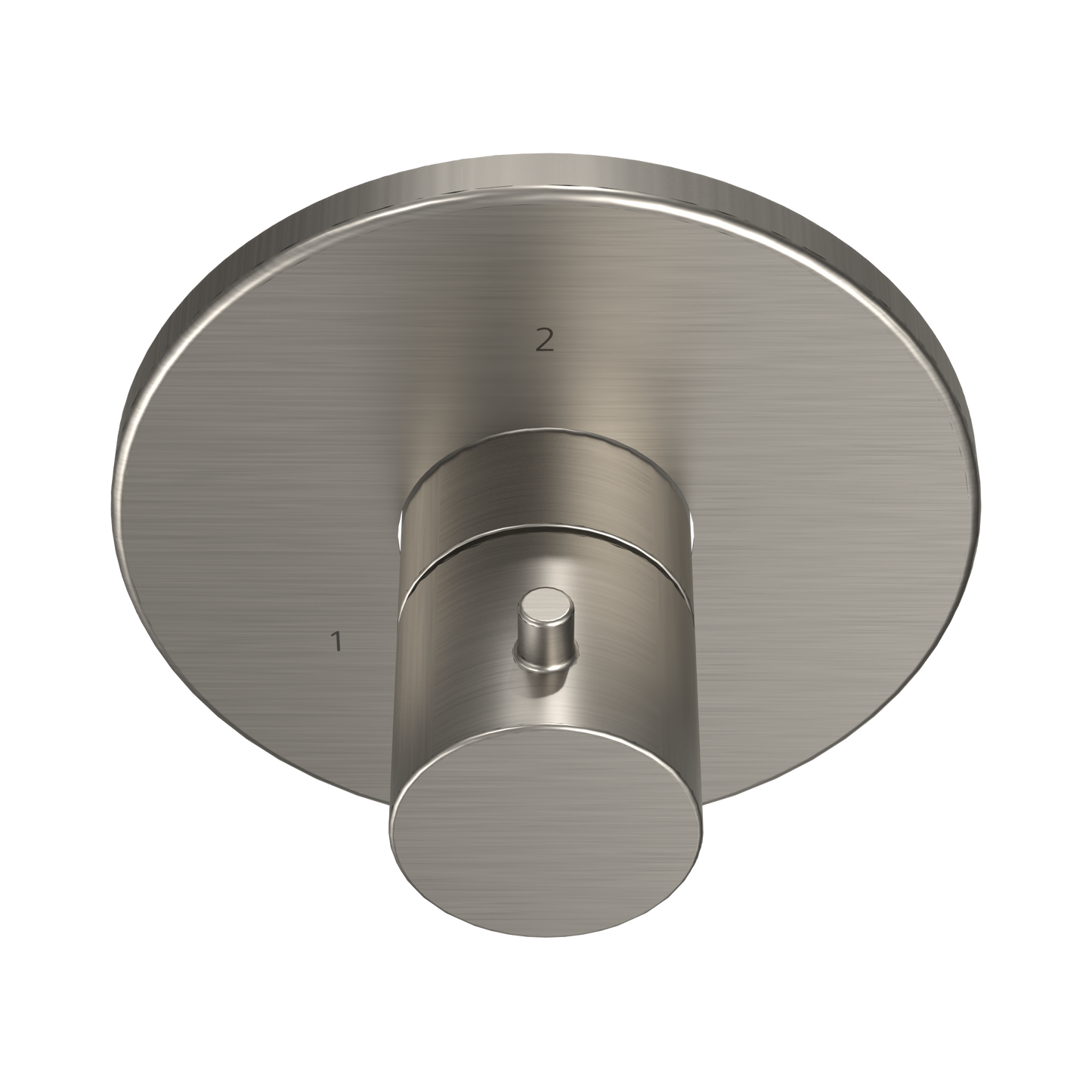 TOTO TBV01103U#BN Round Two-Way Diverter Shower Trim , Brushed Nickel