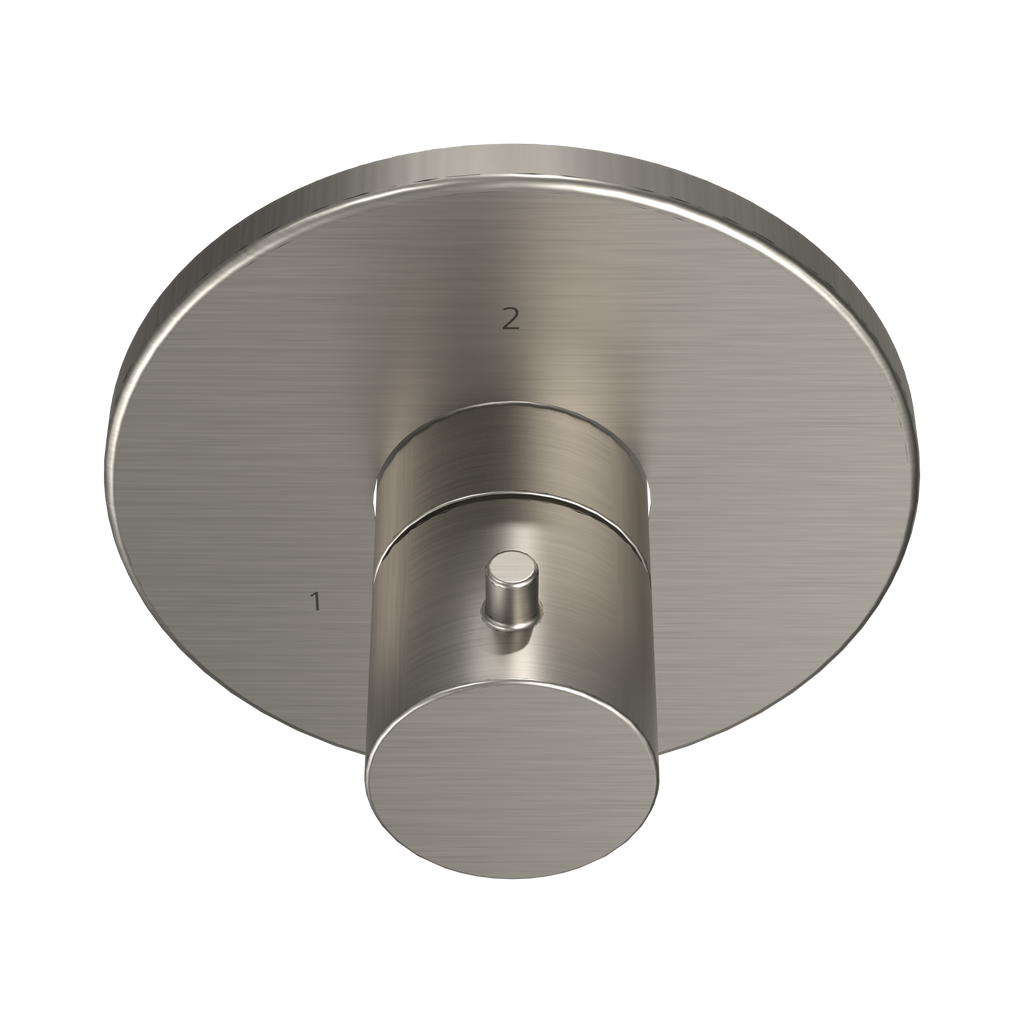 TOTO TBV01103U#BN Round Two-Way Diverter Shower Trim - Brushed Nickel