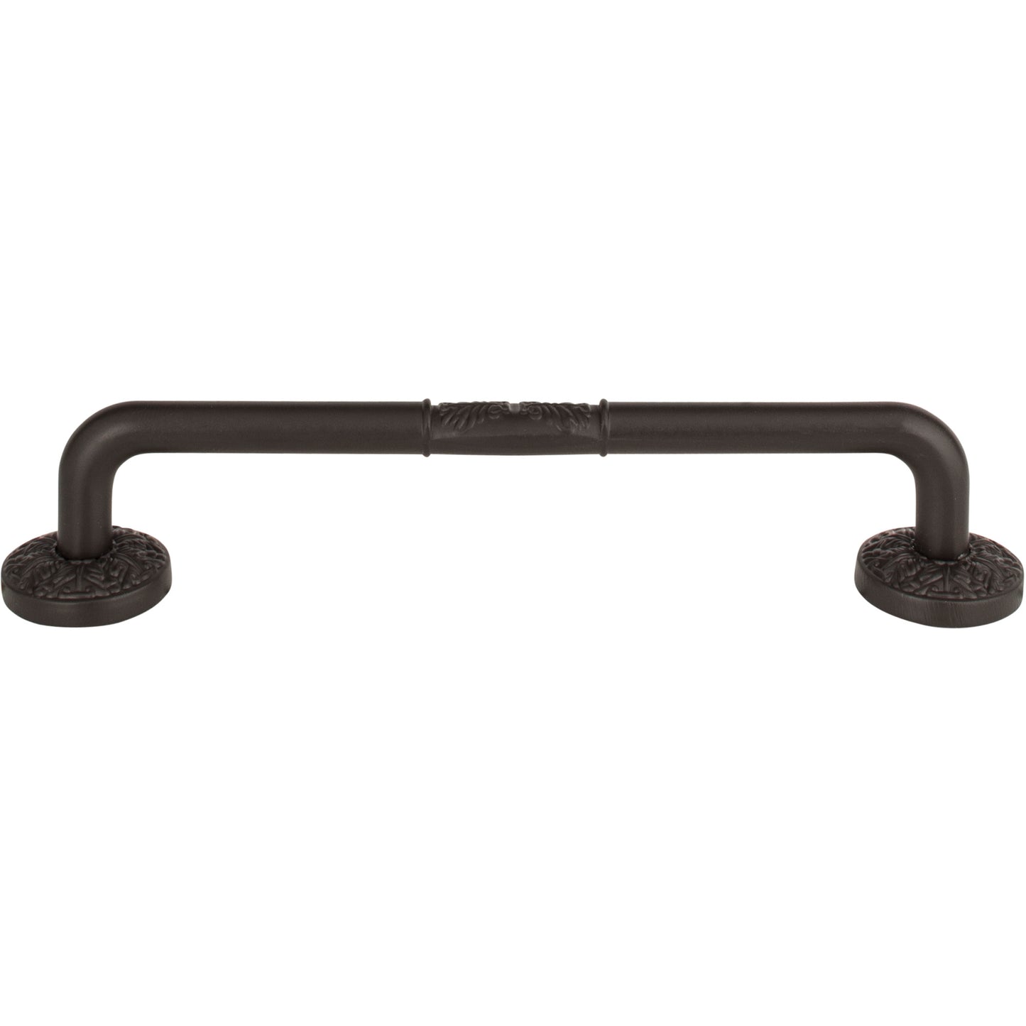 ATLAS 277-O Hammered Medallion 5" Center to Center Bar Pull , Aged Bronze