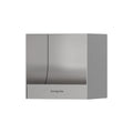 HANSGROHE 56065800 XtraStoris Original Recessed Toilet Paper Holder 6"x 6"x 5.5" - Brushed Stainless Steel