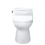 TOTO MW6444736CEFG#01 Washlet+ Carolina Ii One-Piece Elongated 1.28 Gpf Toilet And Washlet+ S7 Contemporary Bidet Seat - Cotton White