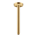 AXOR 26433251 ShowerSolutions Extension Pipe for Ceiling Mount, 12" - Brushed Gold Optic
