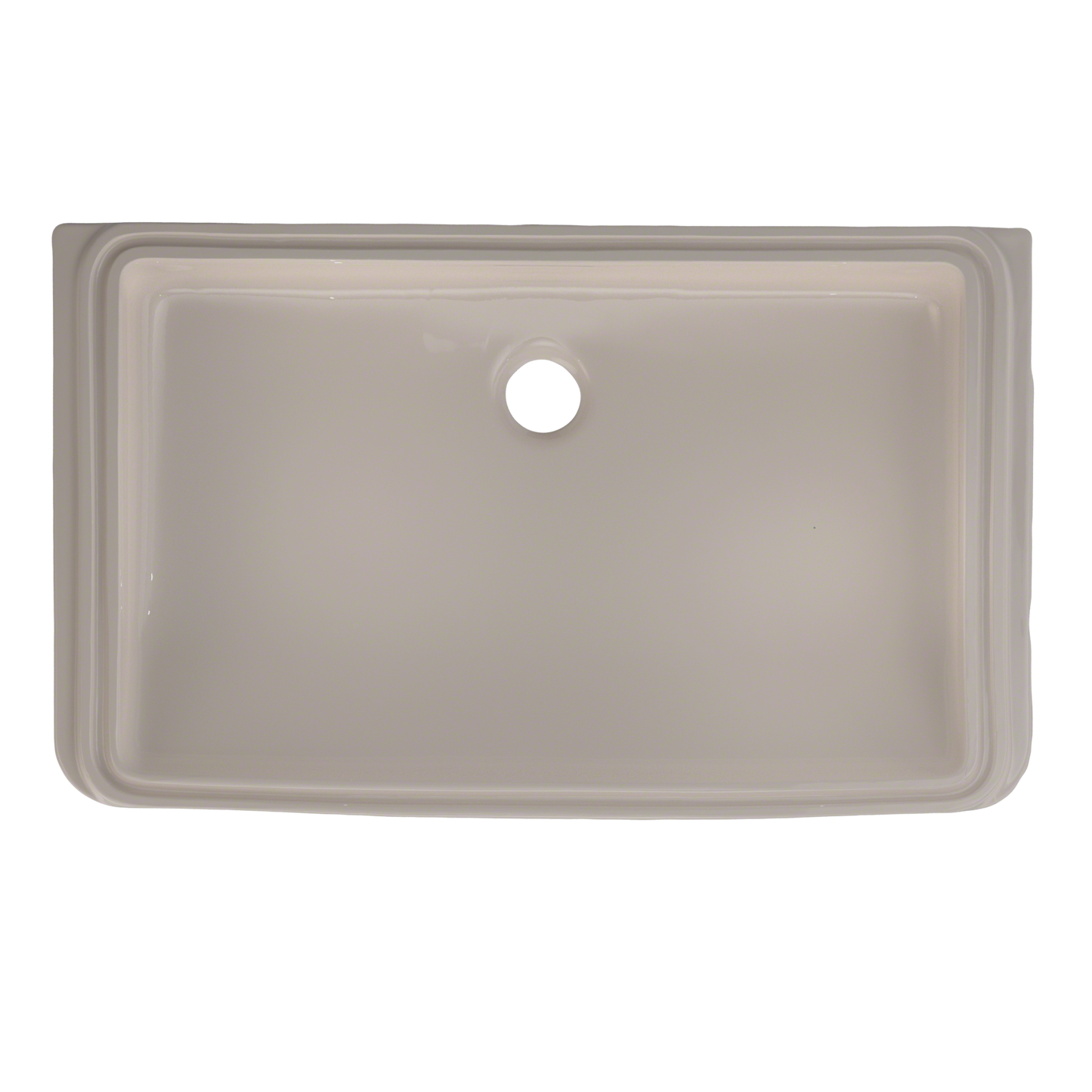 TOTO LT191G#03 Rectangular Undermount Bathroom Sink with CEFIONTECT , Bone