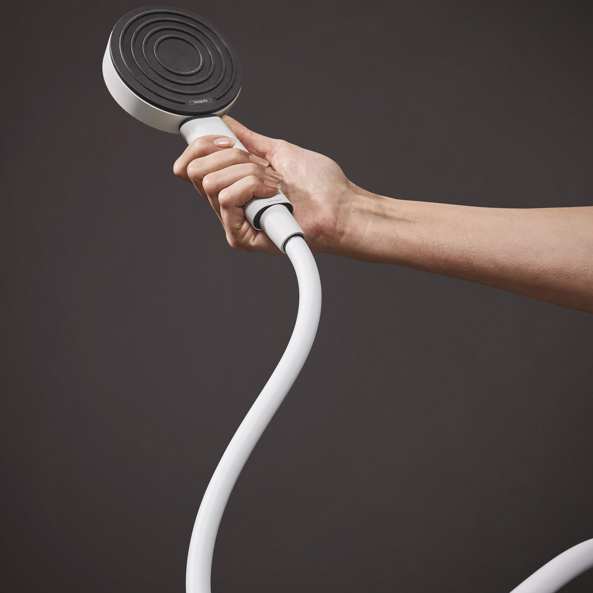 HANSGROHE 28260700 DesignFlex Textile Handshower Hose, 63" - Matte White